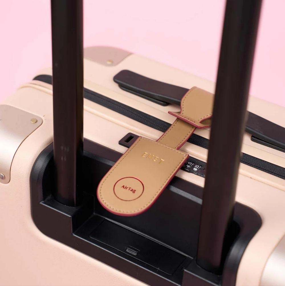 OLEADA Atlas Luggage Tag Emotional Support Limited Edition Vegan Leather